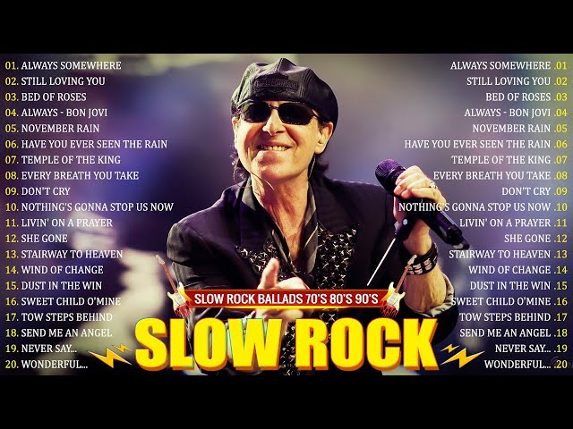 Top 100 Slow Rock 70s 80s 90s - Non Stop Slow Rock Ballads - Slow Rock Songs Collection #47