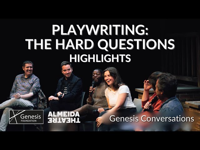 James Graham, Rupert Goold, Nadia Fall, David Byrne & more | Genesis Conversations