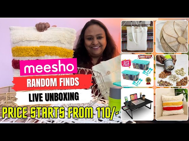 Meesho Random Kitchen Haul 🔥 Price Starts From Rs. 110  Only, Meesho Useful Products Live Unboxing