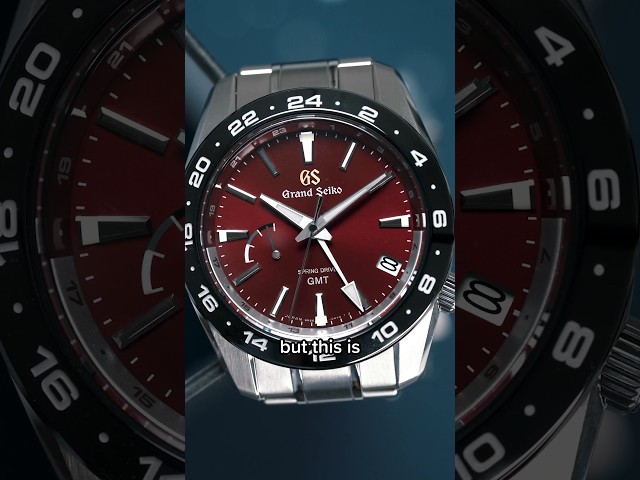 Grand Seiko’s Red Dial Spring Drive GMT SBGE305