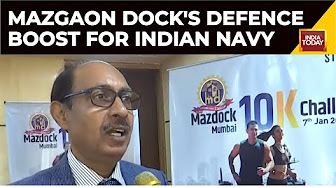 Mazgaon Dock Shipbuilders Limited's Defence Boost For Indian Navy | India Today News | Indian Navy