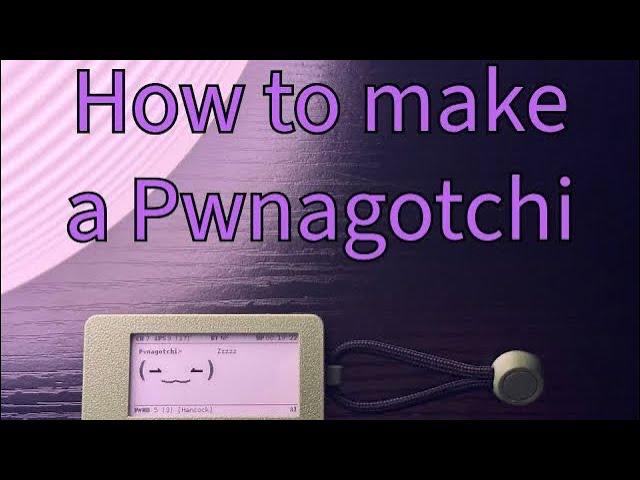 How to make a Pwnagotchi - Easy