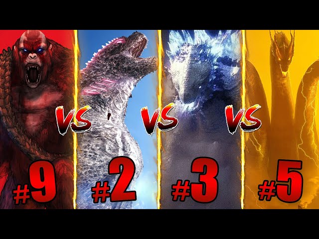 Who's the Most Powerful Alpha Titan in the Monsterverse? | Ranking Every Monster!