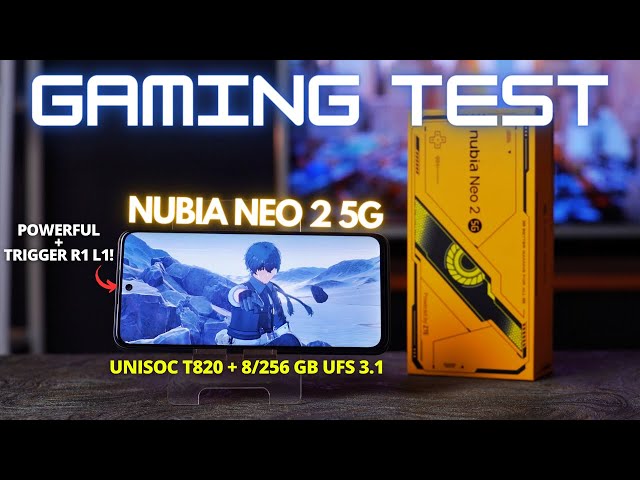 INIKAN YANG DITUNGGU?😱 GAMING TEST Nubia Neo 2 5G Indonesia, AKHIRNYA Ada 'SMARTPHONE GAMING' 2JTan!