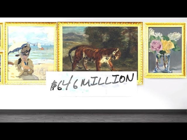 Rockefeller art collection breaks auction records