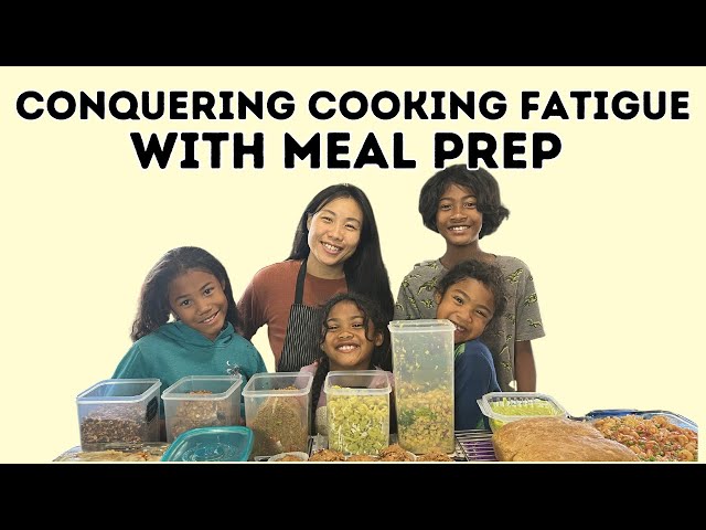 MEAL PREP FOR THE WEEK | Plant Based Vegan Family Meal Prep