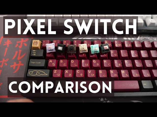 Pixel Switch sound test comparison
