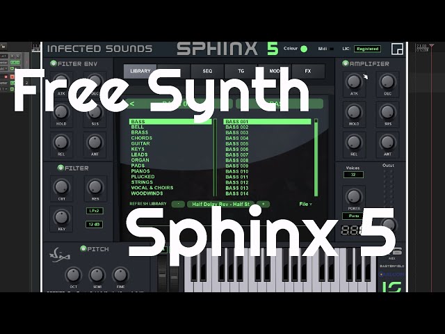 Free Synth - Sphinx 5 (No Talking)