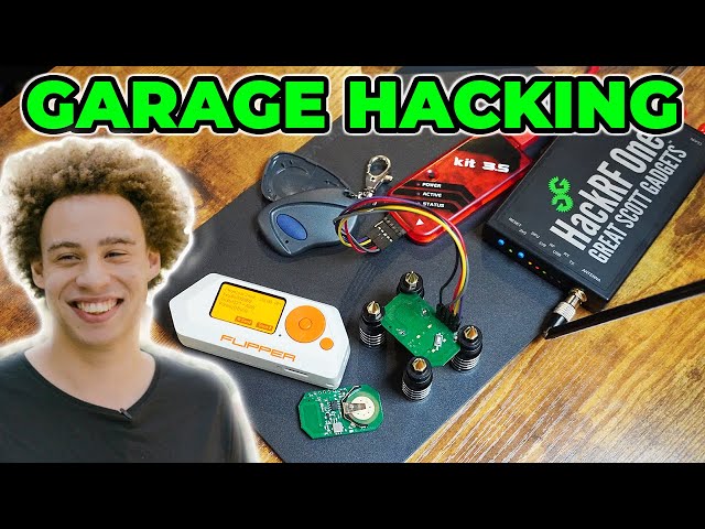 How I Hacked My Garage Remote With a Flipper Zero & Microchip Programmer