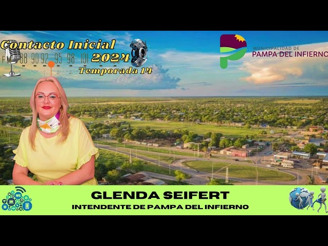 Grandes pérdidas en maíz y soja (Glenda Seifert - Intendente de Pampa del Infierno).
