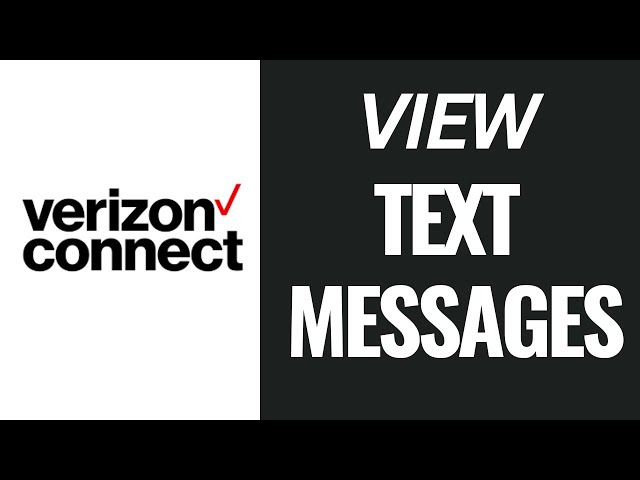 How To View Verizon Text Messages Online