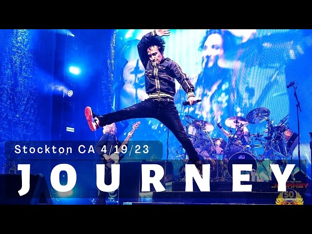 JOURNEY - Full Concert | Live | Setlist Time Stamps | Stockton Arena | Stockton, CA  4/19/23