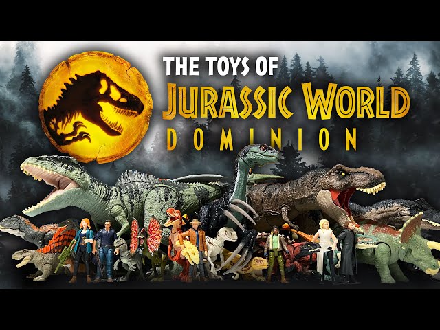 The Toys of Jurassic World Dominion + DNA Scan Codes! / collectjurassic.com