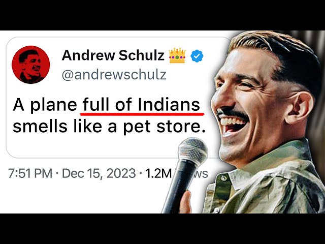 Indian Roasts Andrew Schulz Over Dirty Indian Jokes