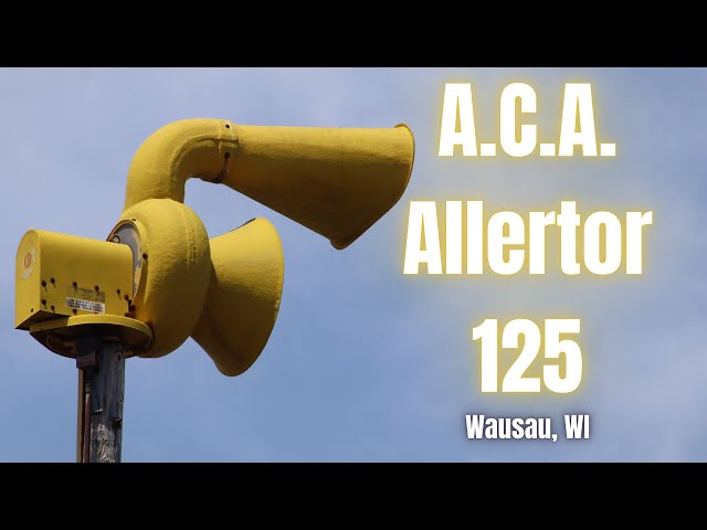 A.C.A. Allertor 125, Alert, Wausau, WI