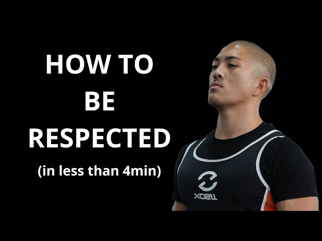 How to NEVER GET DISRESPECTED and COMMAND RESPECT.