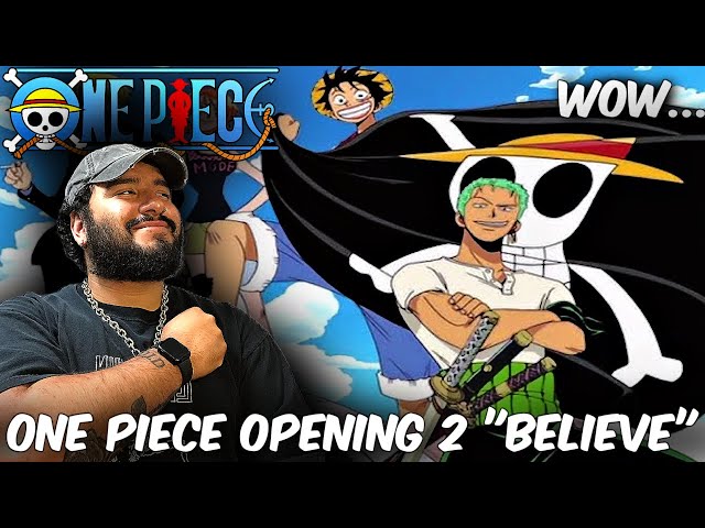Naruto Fan Watches One Piece Opening 2 "Believe" | REACTION