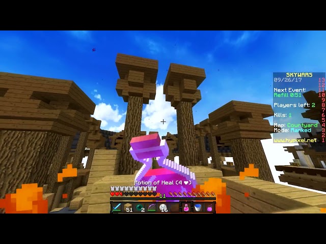 [ARCHIVE] THE ROAD TO 2000   Epic Ranked Skywars Montage of Victories Hypixel PvP (ExtraPlaysMC)