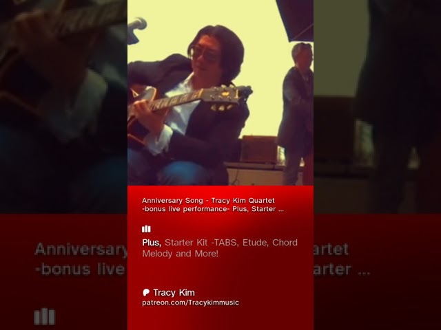 Anniversary Song- Live guitar gypsy jazz cover - Etudes, Chord Melody & Leadsheet TABS on Patreon..
