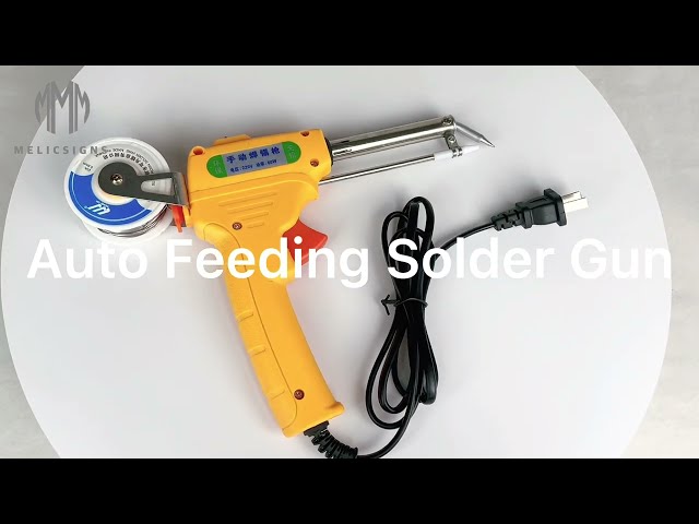 Melicsigns - Auto feeding solder gun