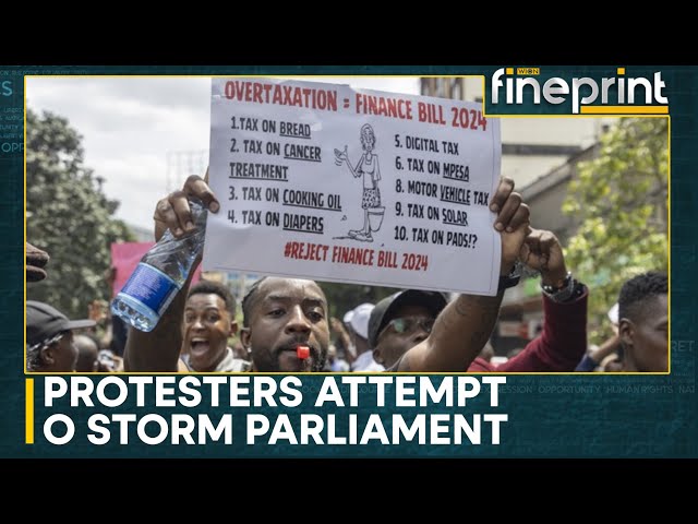 Kenya Protest: Parliament passes finance bill, capital Nairobi turns into battleground | WION
