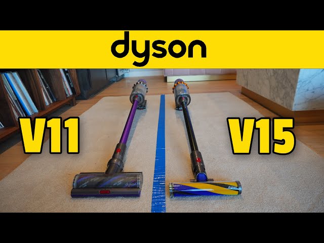 Dyson V11 vs Dyson V15 Detect