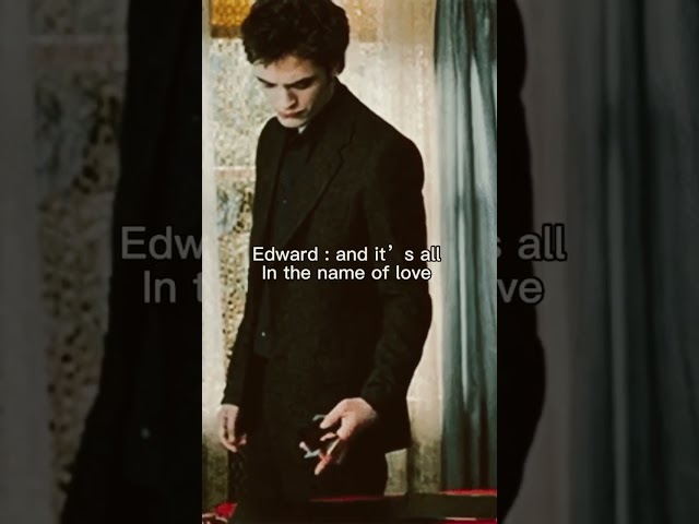 Yn x Edward Cullen pov #twilight #edwardcullen