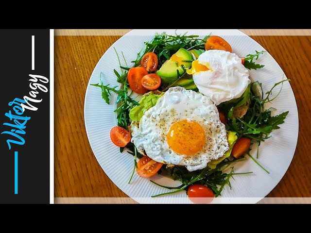 Raňajky s vajíčkom a avokádom | Viktor Nagy | zdravé recepty
