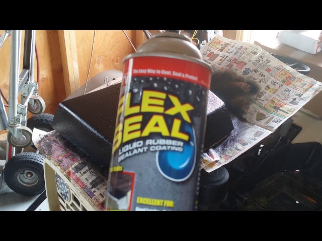 Paint plastic John Deere engine cover with Flex Seal? Will it work? Will it look good?