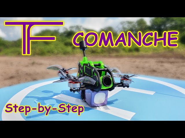 Top frames COMANCHE step-by-step freestyle 3" FPV build #freestyle #fpv