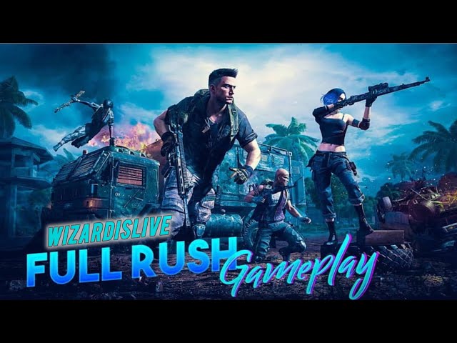 RUSH GAMEPLAY DAY 64| #BGMI #Pubg #trending #Live #gaming #WizardisLive