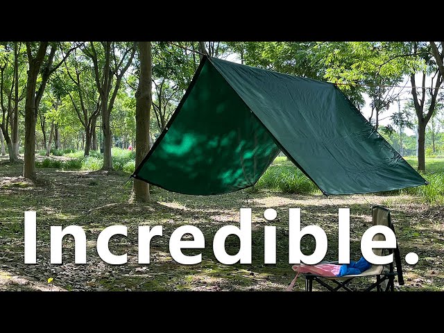 Now You Know How to Build a Rainproof Shelter with Various Reliable Knots!