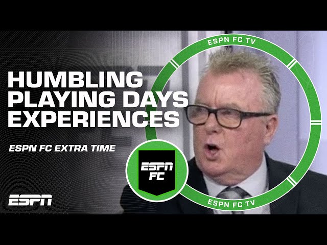 The crew shares HUMBLING EXPERIENCES from their playing days 🫢 | ESPN FC Extra Time