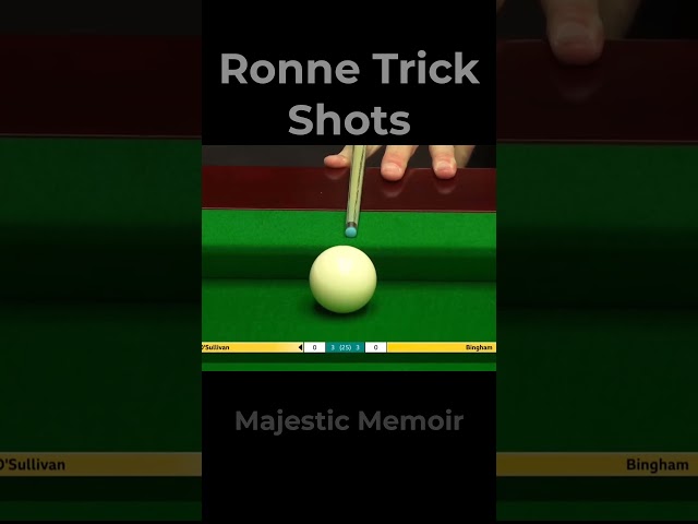 Trick Shots of Ronnie o'sullivan or Snooker power shots? #ronnie #ronnieosullivan #snooker