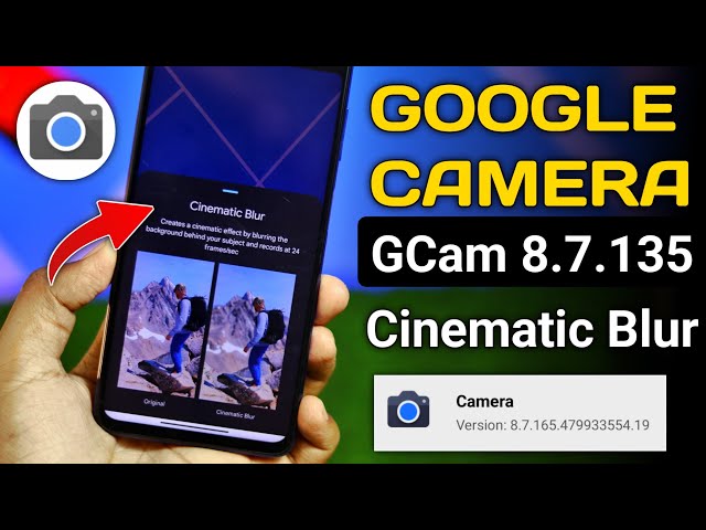 How To install Perfect Gcam 8.7 with Cinematic Blur Video Feature On any Android Device | Blur Video