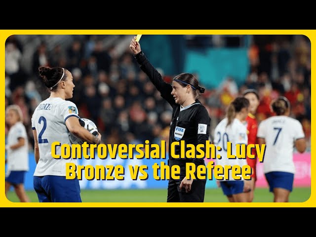 Lucy Bronze accuses referee of ‘wanting to give me a yellow card for fun’ after snubbing handshake