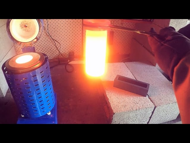 Making a Copper Ingot from Scrap Copper Wire