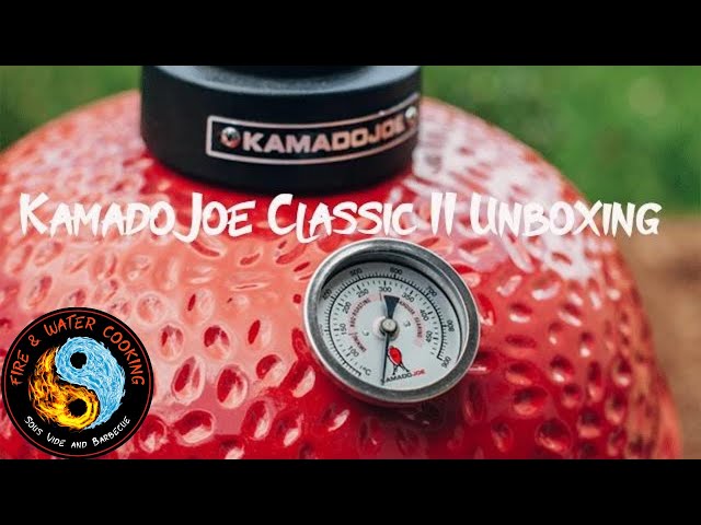 Kamado Joe Classic 2 Ceramic Charcoal Grill UnBoxing and Set Up