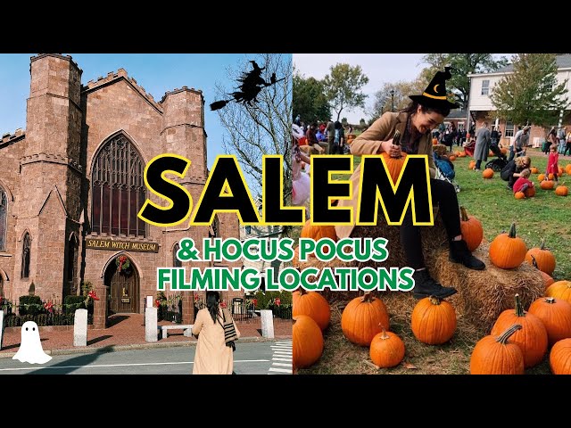 SALEM MASSACHUSETTS: Hocus Pocus Movie Locations, Top Things to See and Do in Salem at Halloween
