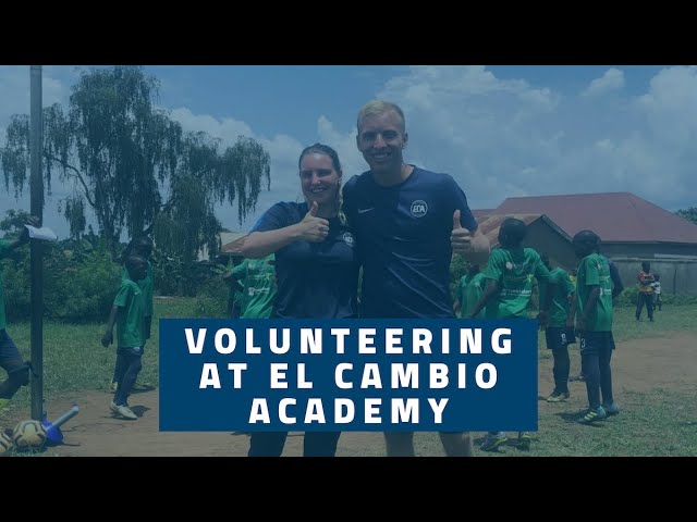 Volunteering at a football academy in Uganda