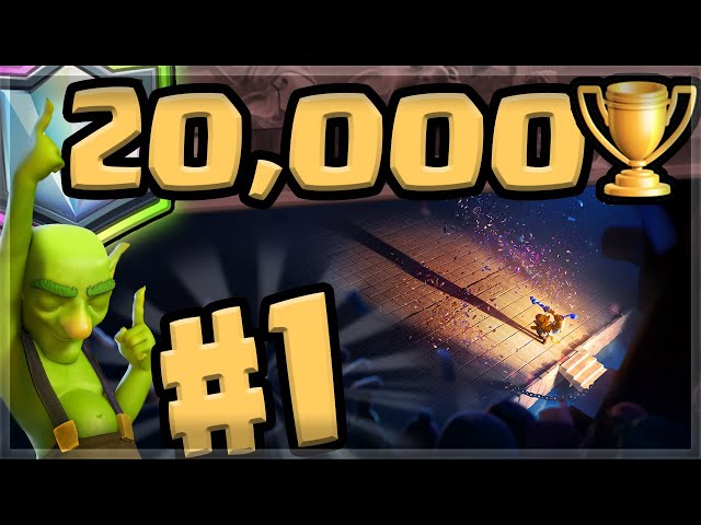 #1 Player with World Record 🏆  20199 TROPHIES 🏆 (Clash Royale)