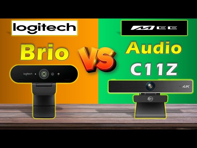 MEE AUDIO C11Z VS LOGITECH BRIO Full Comparison !