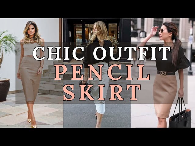 Chic Pencil Skirt Outfits | Fashion Inspiration & Styling Tips | 2024 Fashion Trends