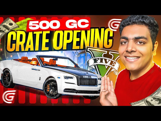 I Spent 500 GC On Crates To Earn The Most Money In GTA 5 RP | How Much Money Did I Get?