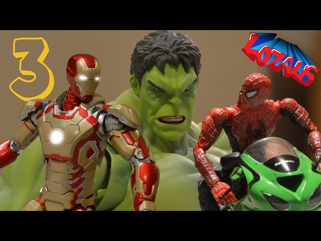 IRONMAN STOP MOTION Action Video Part 3