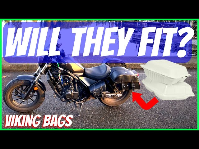 Can Viking Saddlebags HANDLE Takeout for 4 People? Let's Find Out!