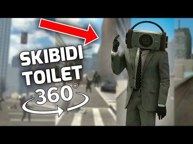 CameraMan | Skibidi Toilet | 360° Finding Challenge