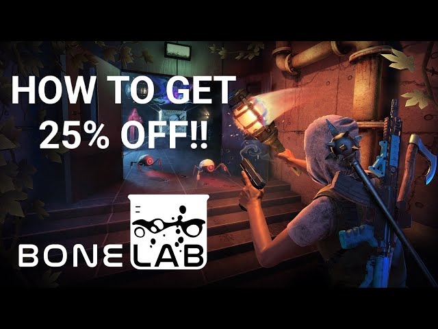 Bonelab Discount -25% off promo code for Quest 2 and PCVR (link in description) Meta VR vs Oculus PC