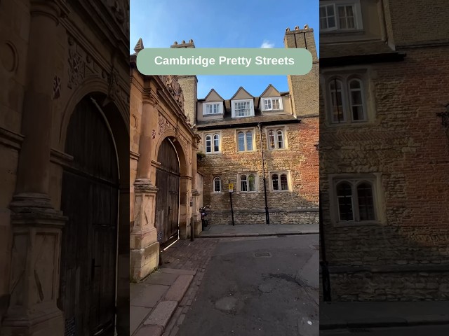 Cambridge has so many pretty streets, it’s hard to fit them all in a video! 🥾