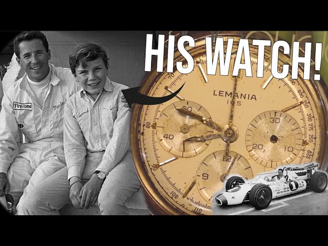 Mario Andretti's Lemania Chronograph restoration - Part 1